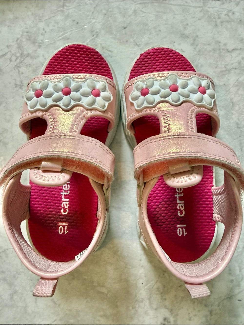 Carters flower light up sandals